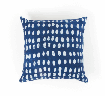 Cojín Indigo Copos